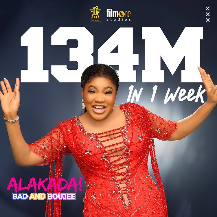 Toyin Abraham's latest film shatters Box Office records Toyin Abraham's latest film shatters Box Office records