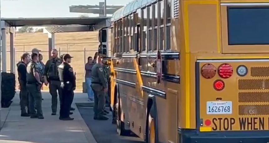 TWO children in critical condition after gunman opens fire at California school TWO children in critical condition after gunman opens fire at California school
