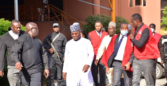Yahaya Bello to be remanded in Kuje Prison Yahaya Bello to be remanded in Kuje Prison