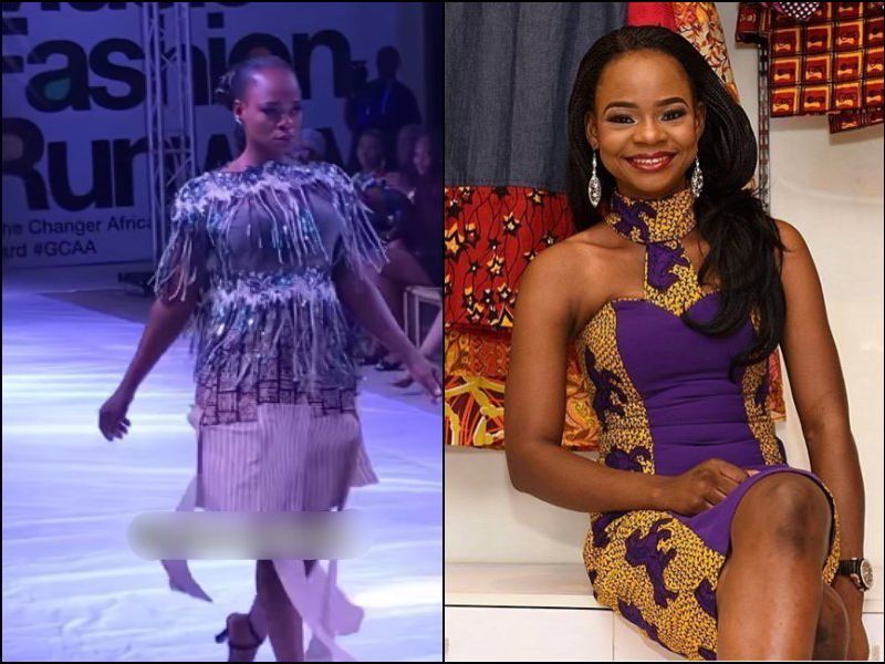 Olajumoke the breadseller hits the runway at fashion event Olajumoke the breadseller hits the runway at fashion event