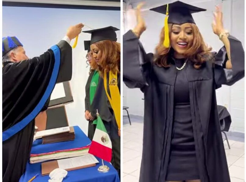 Regina Daniels bags Bachelor degree in Psychology