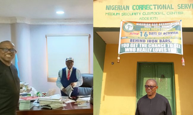 Peter Obi visits Afe Babalola And Dele Farotimi over defamation case Peter Obi visits Afe Babalola And Dele Farotimi over defamation case