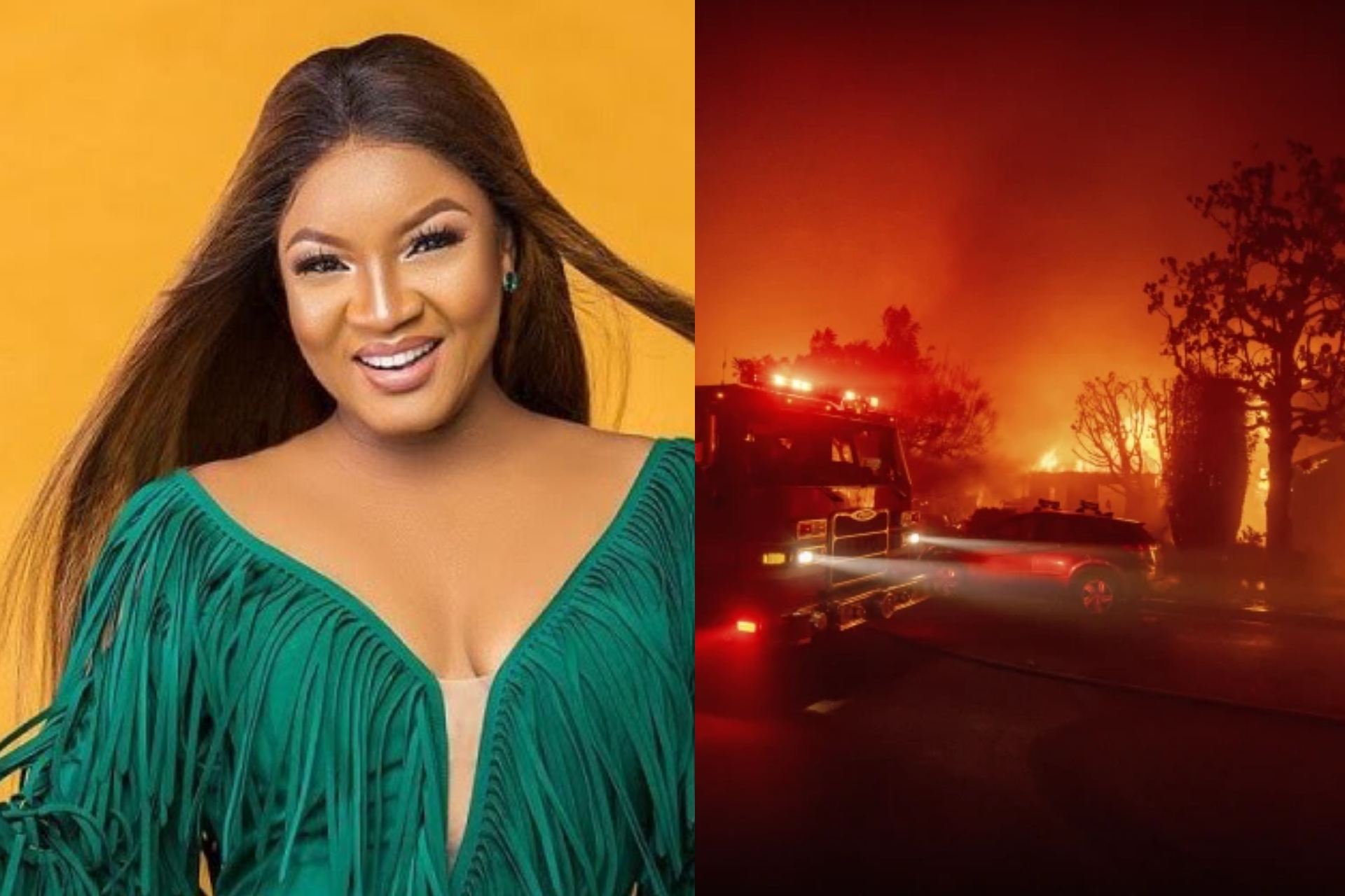 Omotola Jalade-Ekeinde rscapes LA Wildfires, returns to Nigeria Omotola Jalade-Ekeinde rscapes LA Wildfires, returns to Nigeria