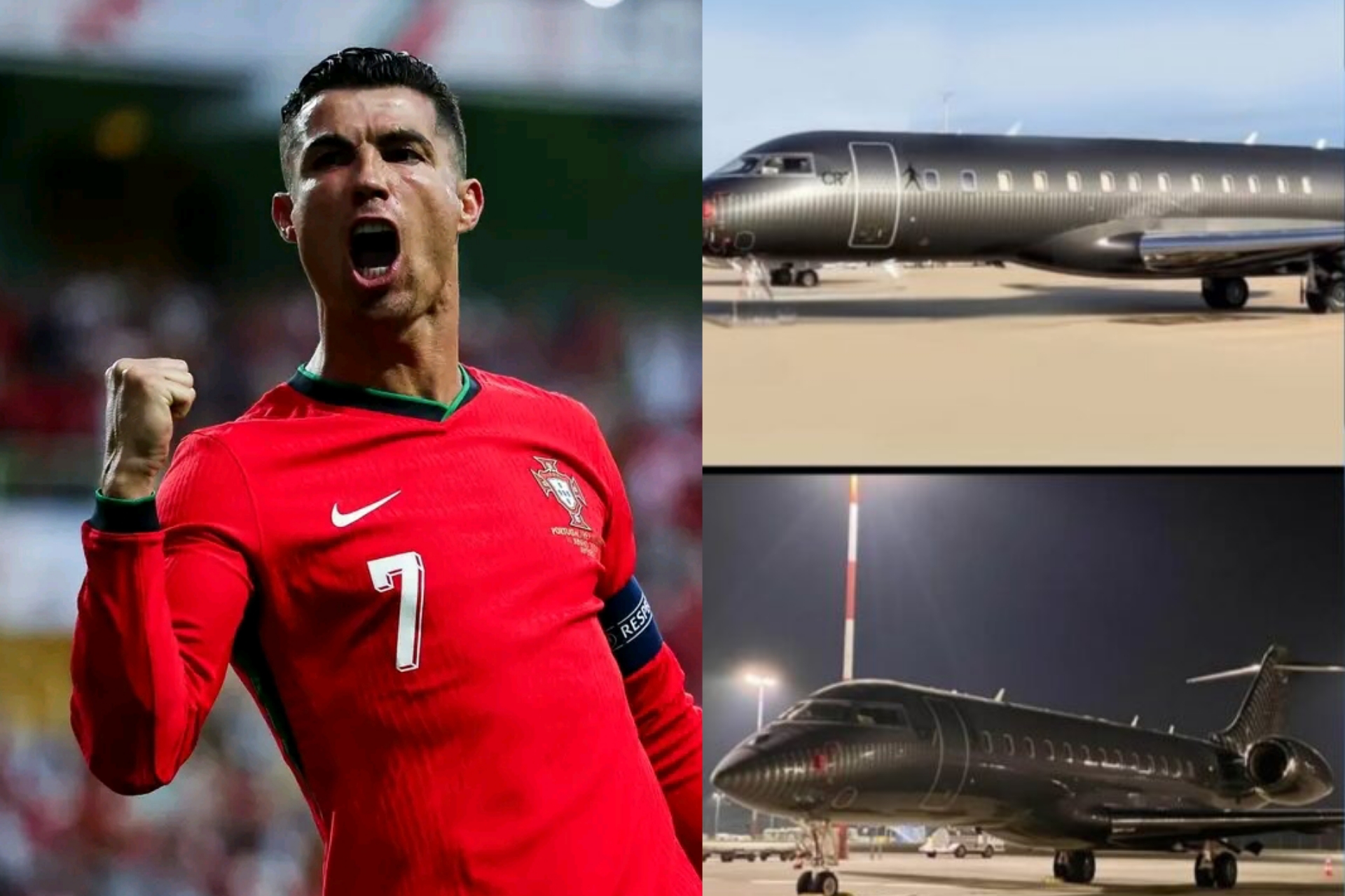 Cristiano Ronaldo acquires N80 billion private jet Cristiano Ronaldo acquires N80 billion private jet