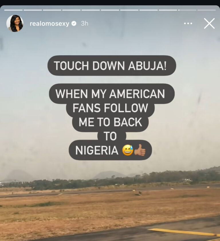 Omotola Jalade-Ekeinde rscapes LA Wildfires, returns to Nigeria