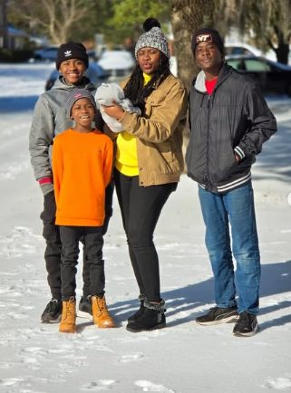 Lovely photos of Olayinka Solomon & family