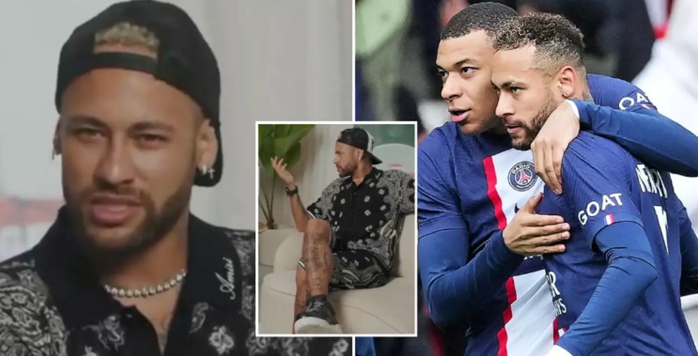 Mbappe became jealous when Messi joined PSG - Neymar Mbappe became jealous when Messi joined PSG - Neymar