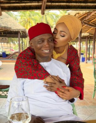 Regina Daniels & husband, Ned Nwoko attend Ghana’s president inauguration