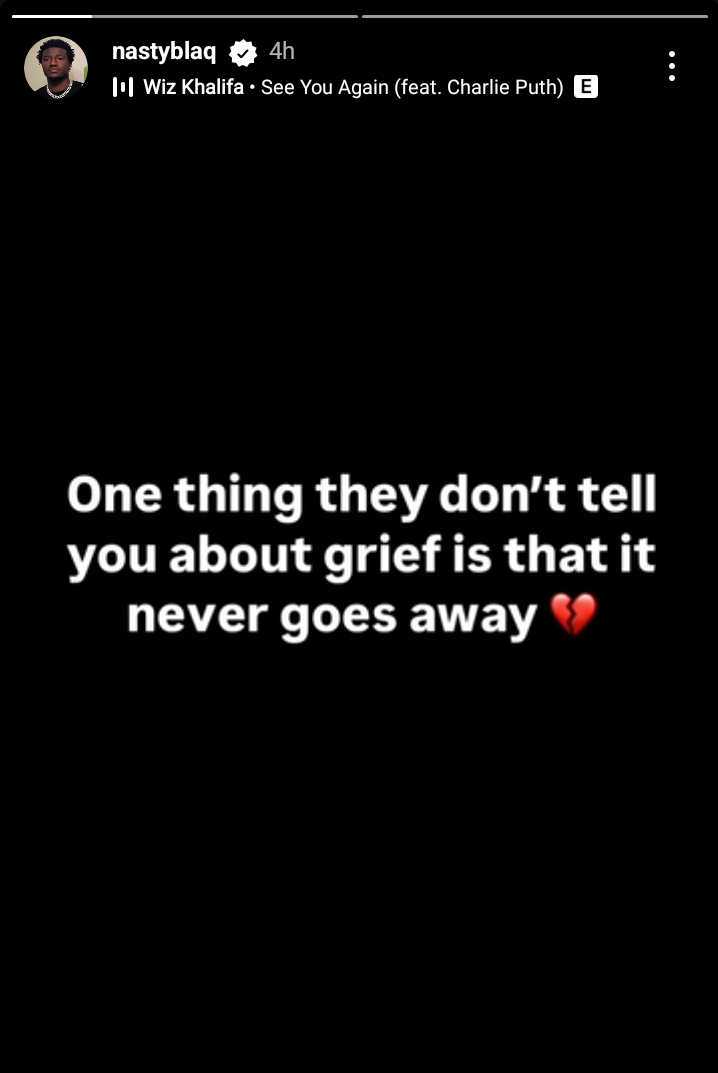 Nasty Blaq pays emotional tribute to late mother