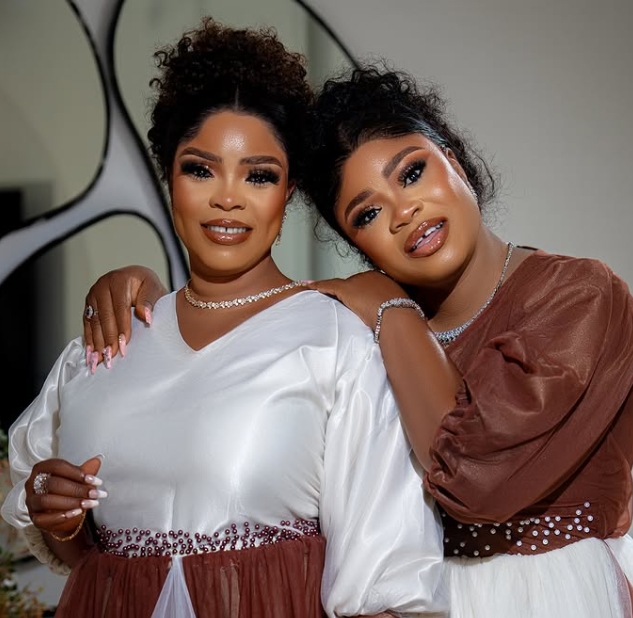 Eniola Ajao unveils twin sister on 42nd birthday