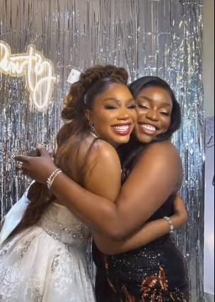 Sharon Ooja sweetly celebrates bestie, Bisola Aiyeola