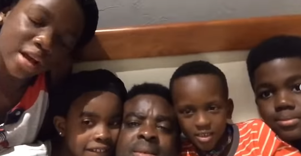 Throwback video of Kunle Afolayan & children Throwback video of Kunle Afolayan & children