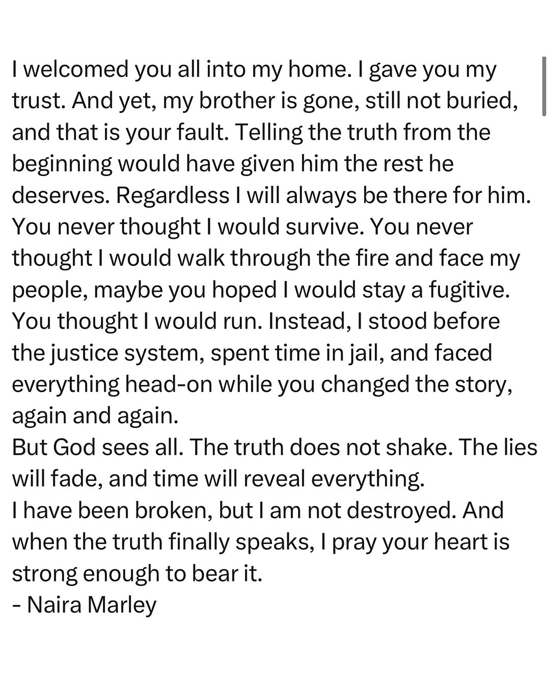 Naira Marley releases statement after being declared free in Mohbad's controversy