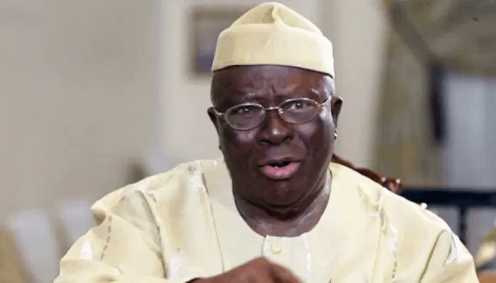 Afenifere Leader, PA Ayo Adebanjo d!es at 96 Afenifere Leader, PA Ayo Adebanjo d!es at 96
