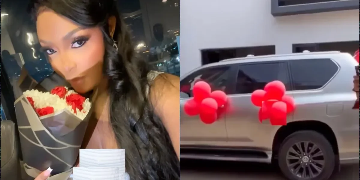 Blessing CEO gifted Lexus GX470 by mystery lover Blessing CEO gifted Lexus GX470 by mystery lover