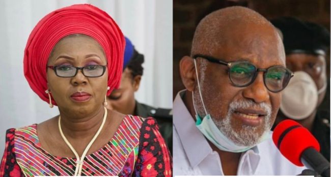Akeredolu would be alive if he had listen to me - Wife