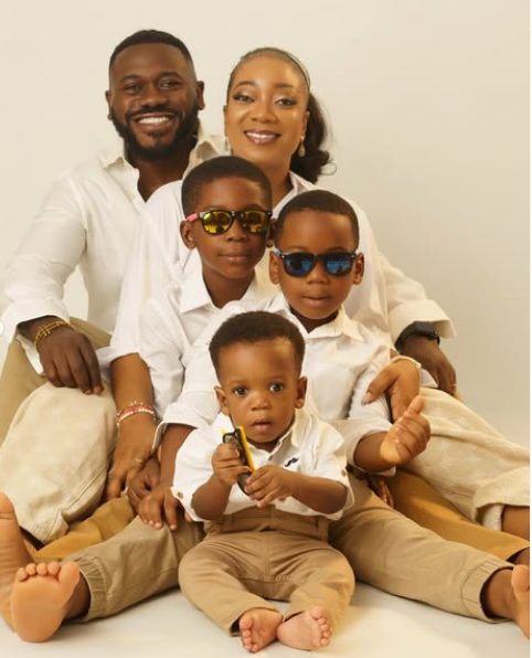 Deyemi Okanlawon shares new family PHOTOS 