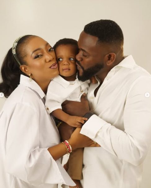 Deyemi Okanlawon shares new family PHOTOS 