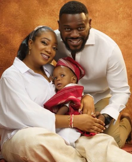 Deyemi Okanlawon shares new family PHOTOS 