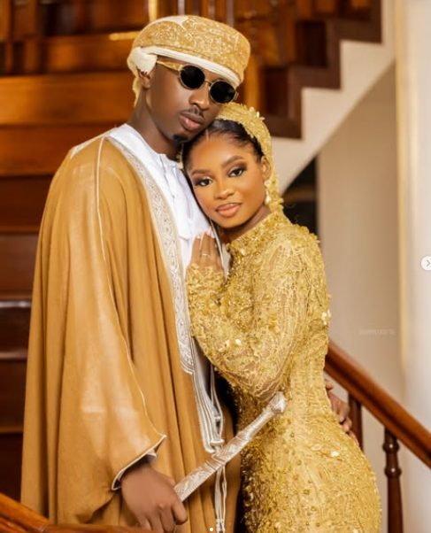 FIRST photos of Pricillia Ojo & her man, Juma Jux on their wedding