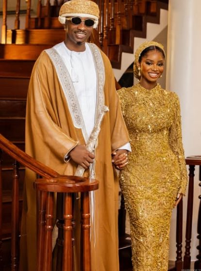 FIRST photos of Pricillia Ojo & her man, Juma Jux on their wedding