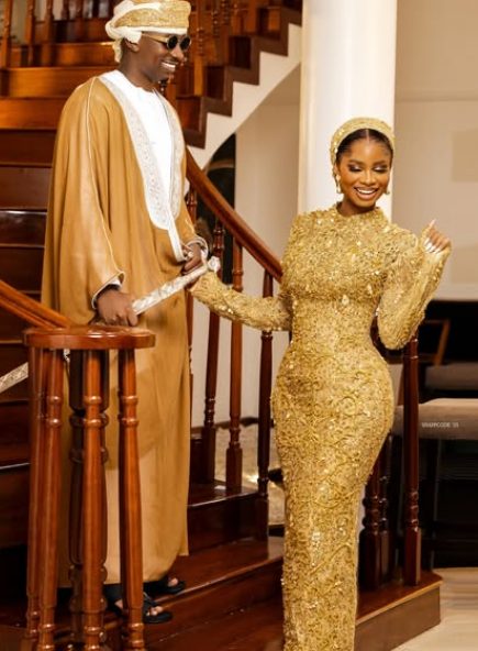 FIRST photos of Pricillia Ojo & her man, Juma Jux on their wedding