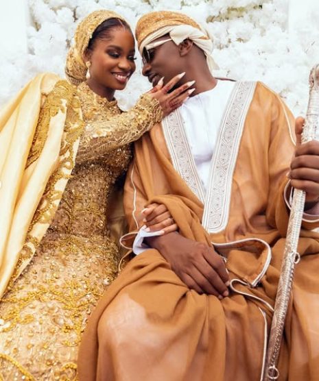 FIRST photos of Pricillia Ojo & her man, Juma Jux on their wedding