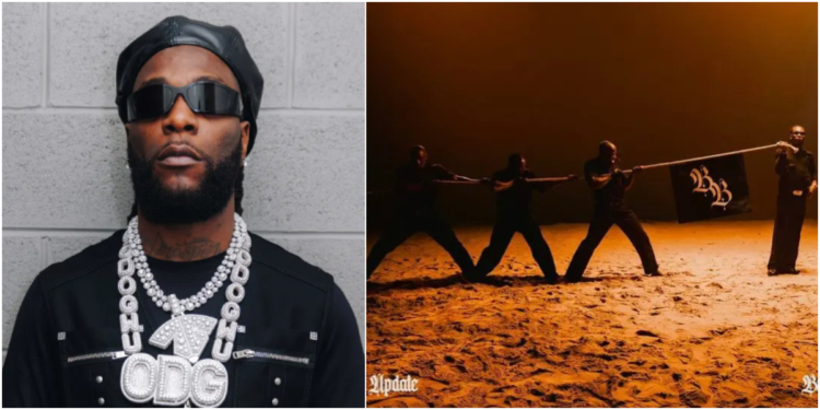 Burna Boy drops 1st single of 2025, UPDATE