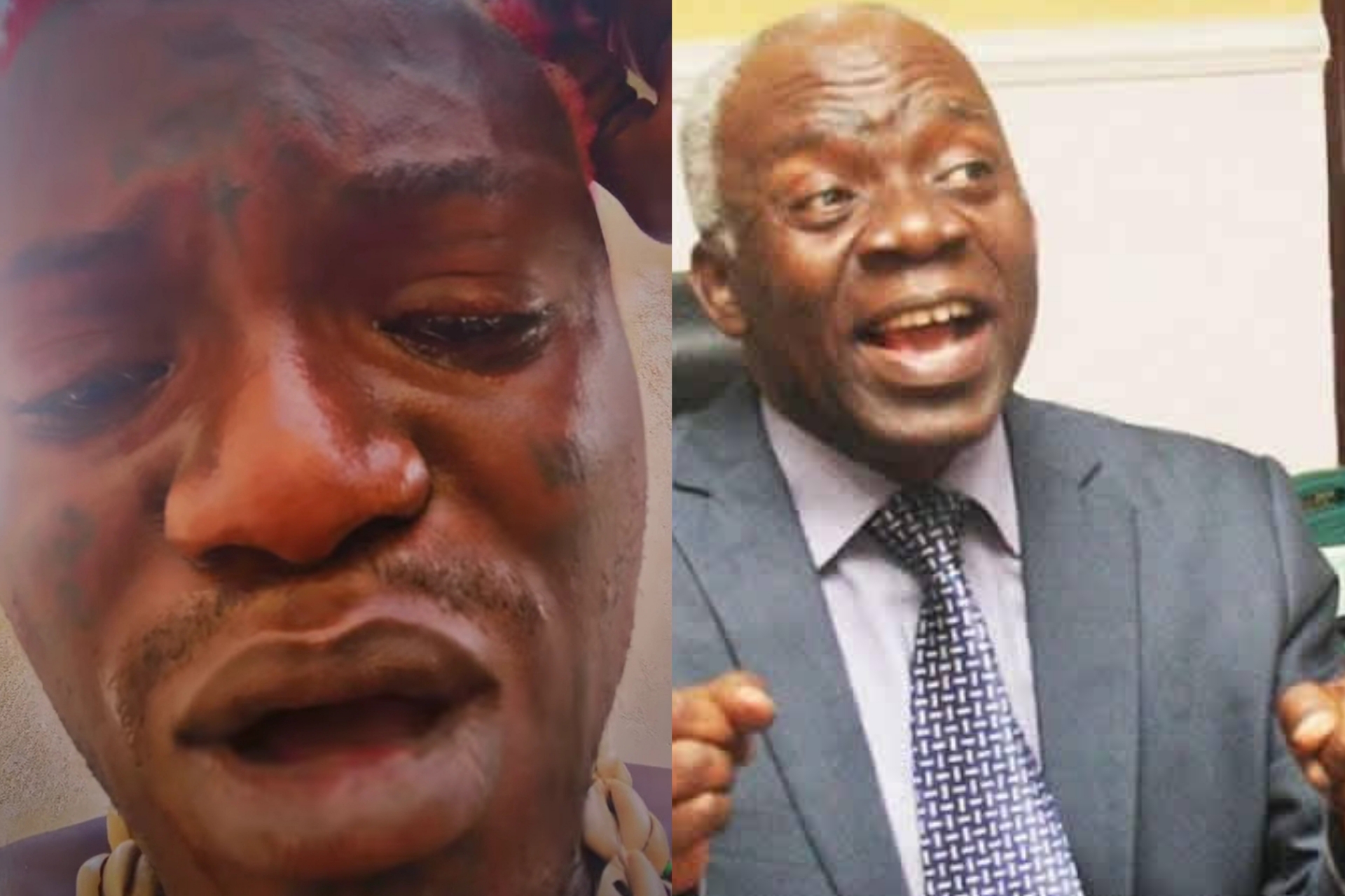 Portable seeks for Femi Falana to help his legal case with the govt Portable seeks for Femi Falana to help his legal case with the govt