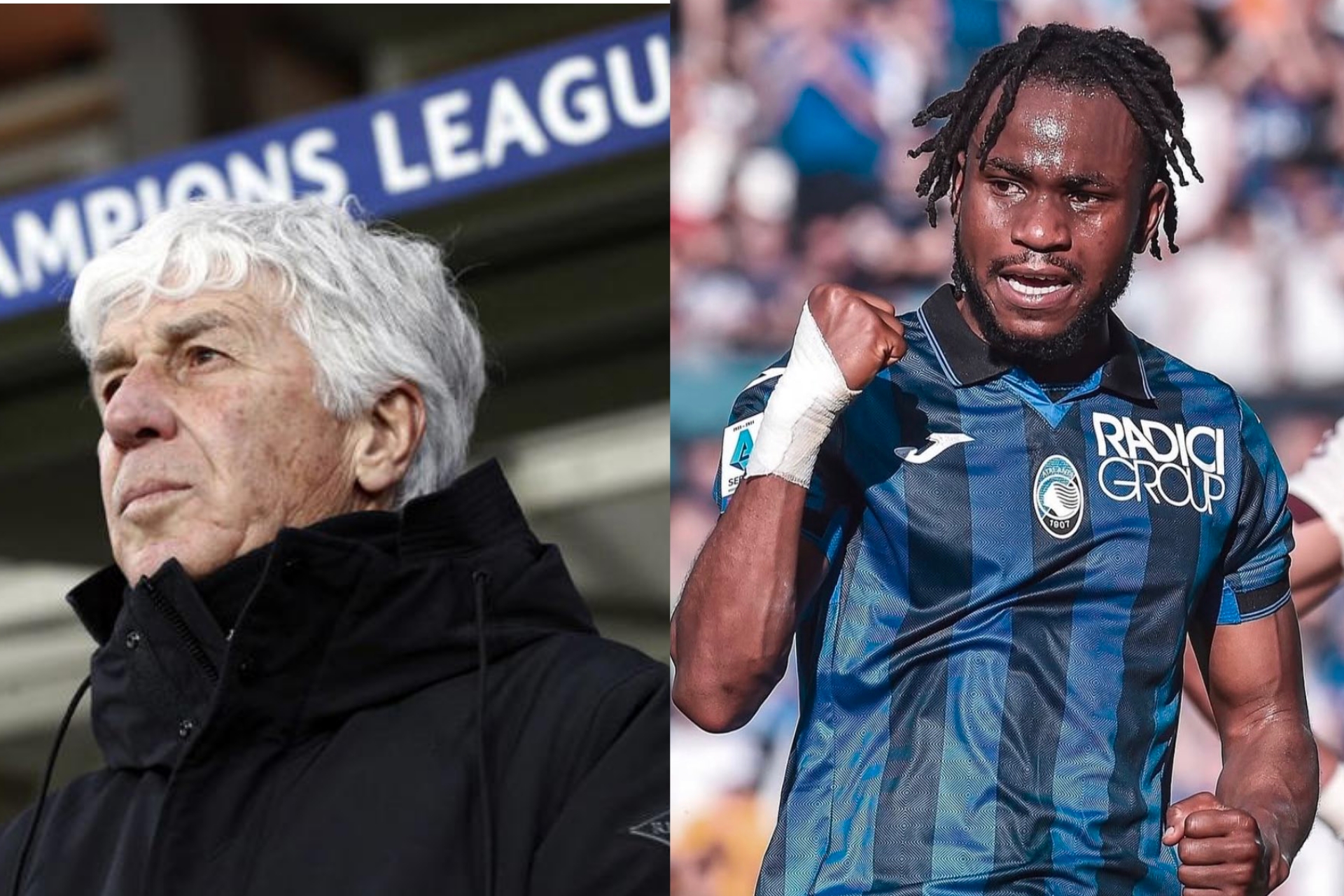 Gasperini blasts Lookman over penalty miss as Atalanta exits UCL