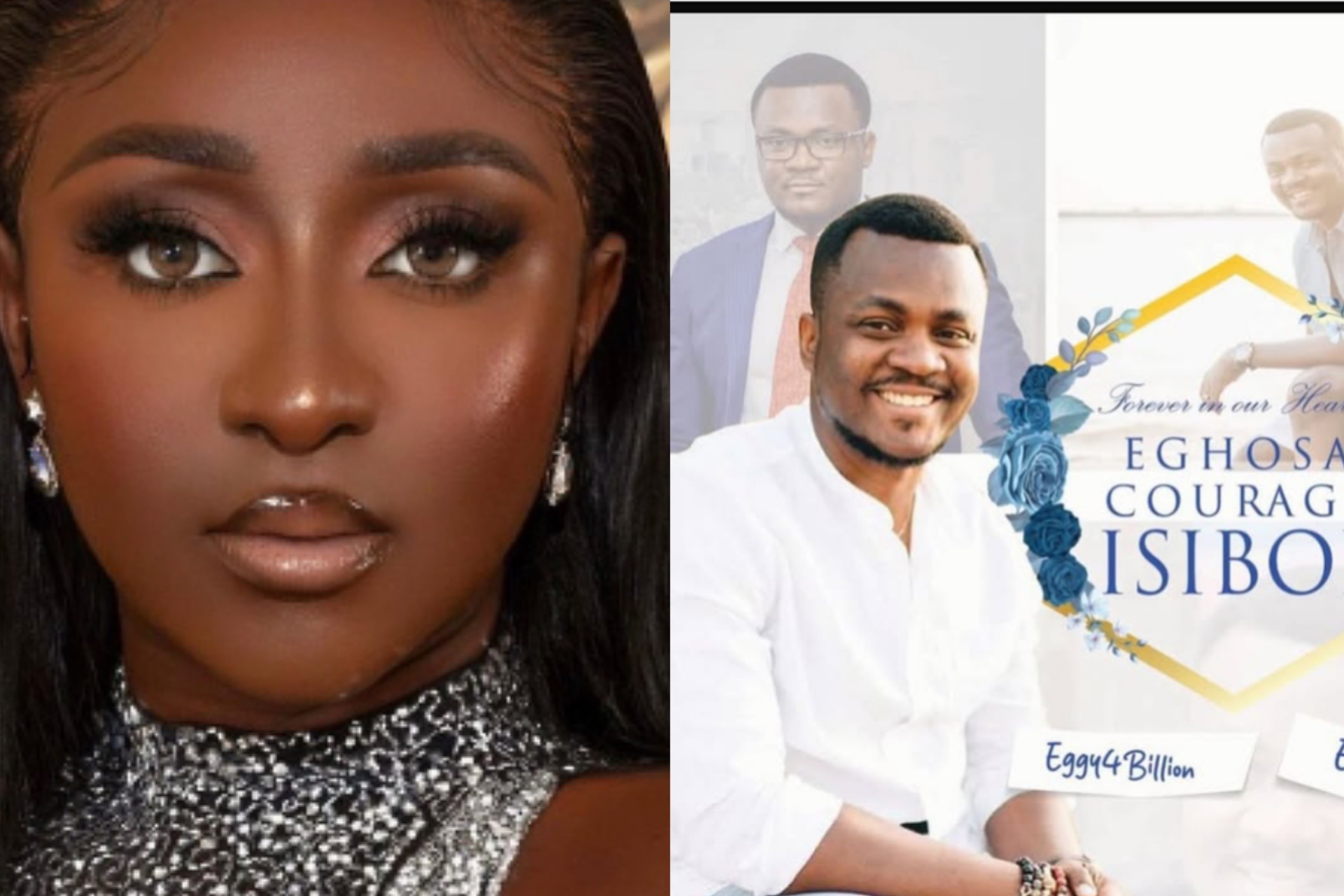 Ini Edo mourns the loss of close friend Ini Edo mourns the loss of close friend