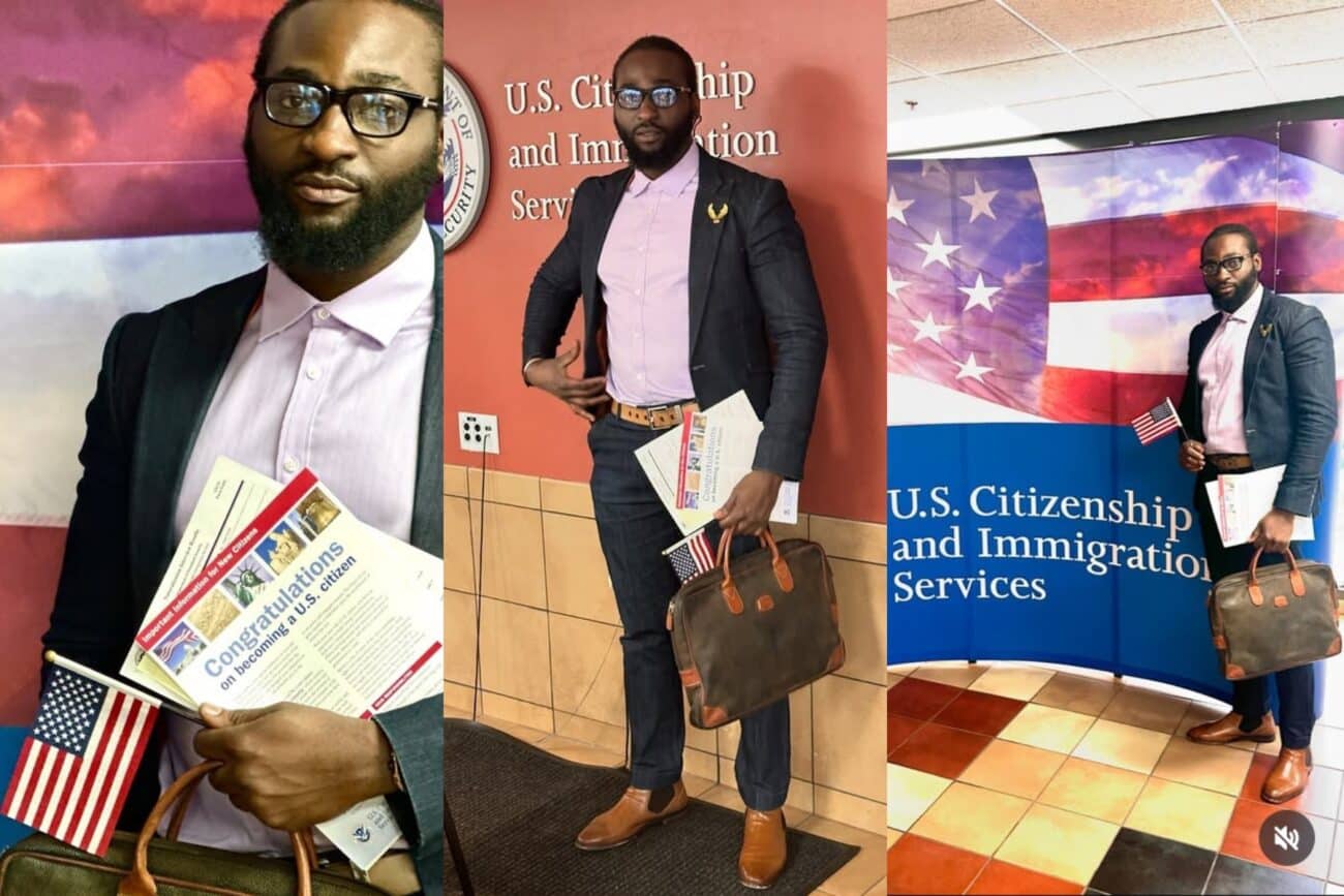 Gbenro Ajibade becomes a US citizen Gbenro Ajibade becomes a US citizen