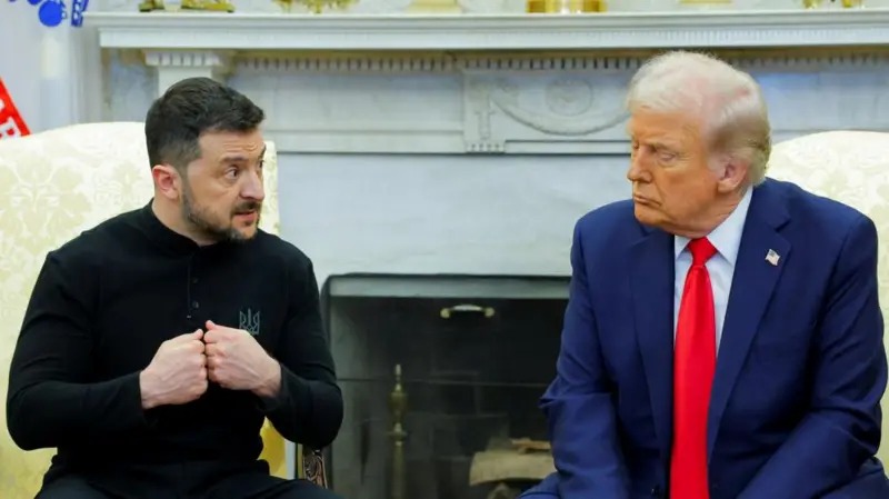 Trump and Zelensky clash at White House over Ukraine war Trump and Zelensky clash at White House over Ukraine war