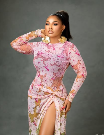 Mercy Aigbe Shows off legs in new photos