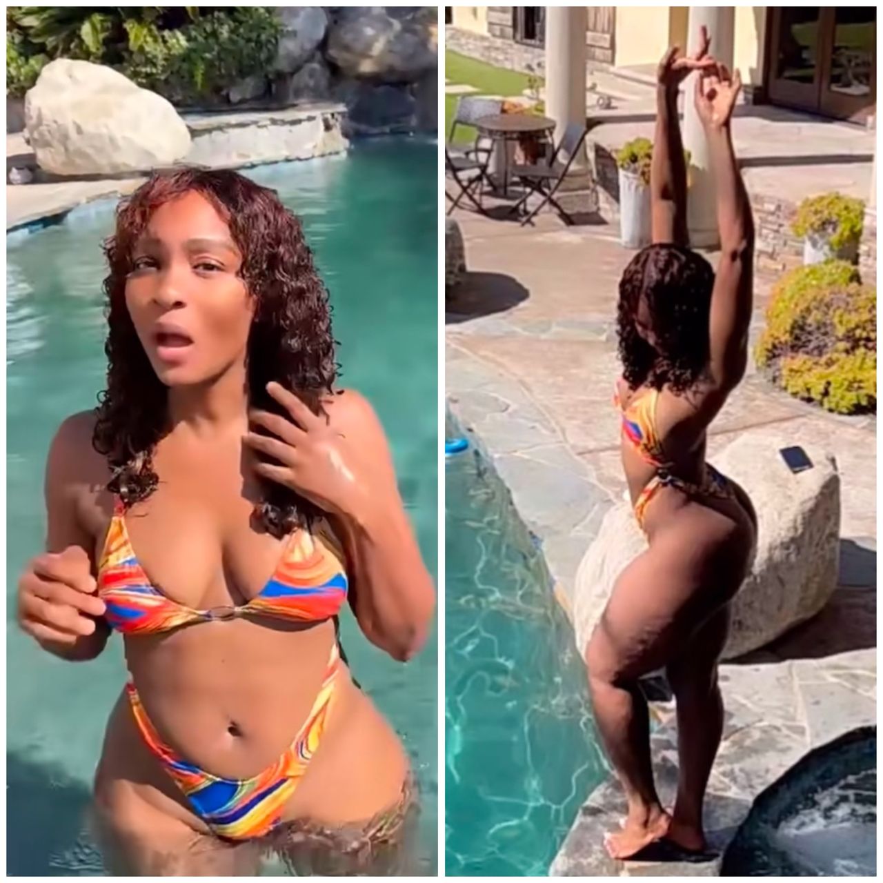 Osas Ighodaro put banging bod on display Osas Ighodaro put banging bod on display