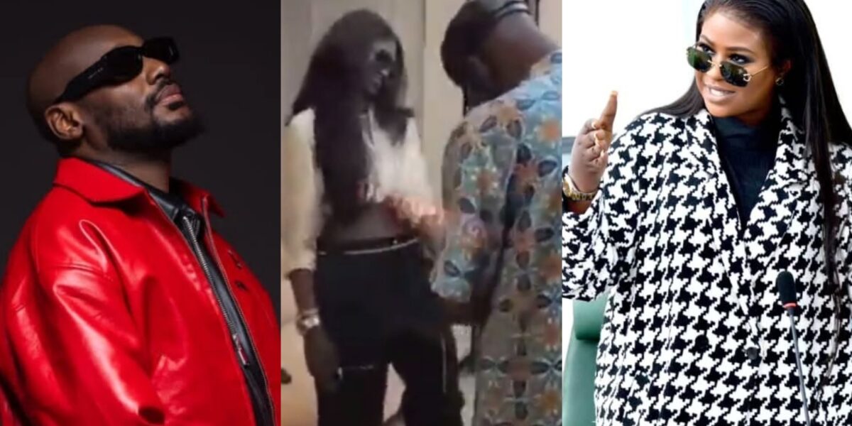 2face proposes to Natasha Osawaru on camera