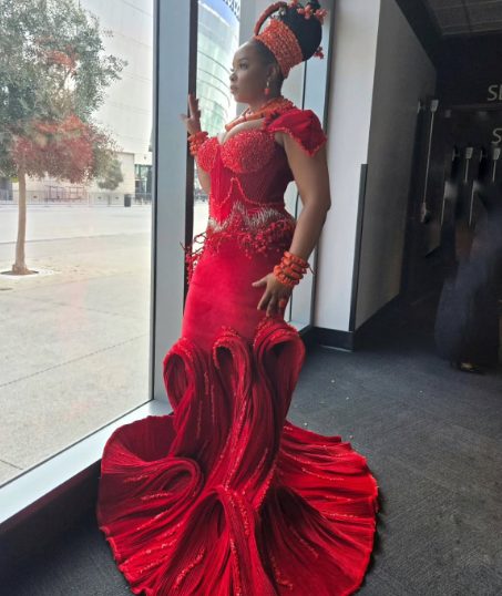 SEE Yemi Alade's outfit to 2025 Grammy Award 