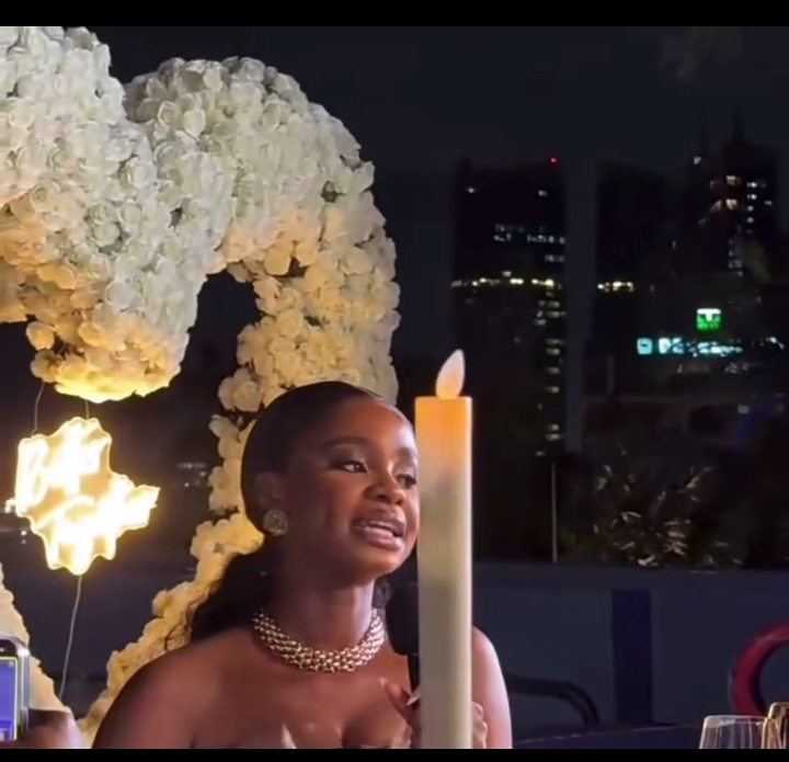 God has aligned us - Priscilla Ojo's emotional speech at her Wedding