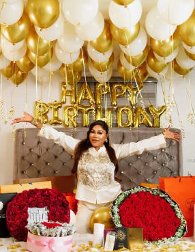 Sikiratu Sindodo celebrates birthday with new photos
