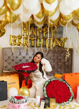 Sikiratu Sindodo celebrates birthday with new photos
