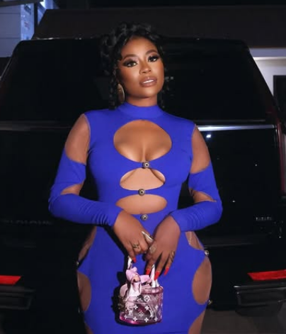 Sophia Momodu stuns in BLUE