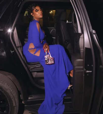 Sophia Momodu stuns in BLUE