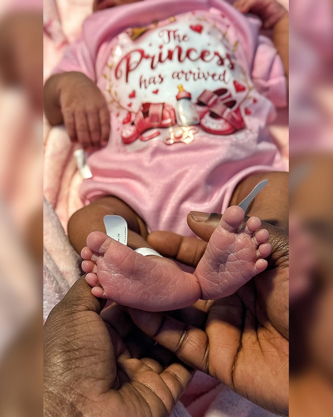 Nikki Laoye, husband welcome 1st child on 3rd wedding anniversary