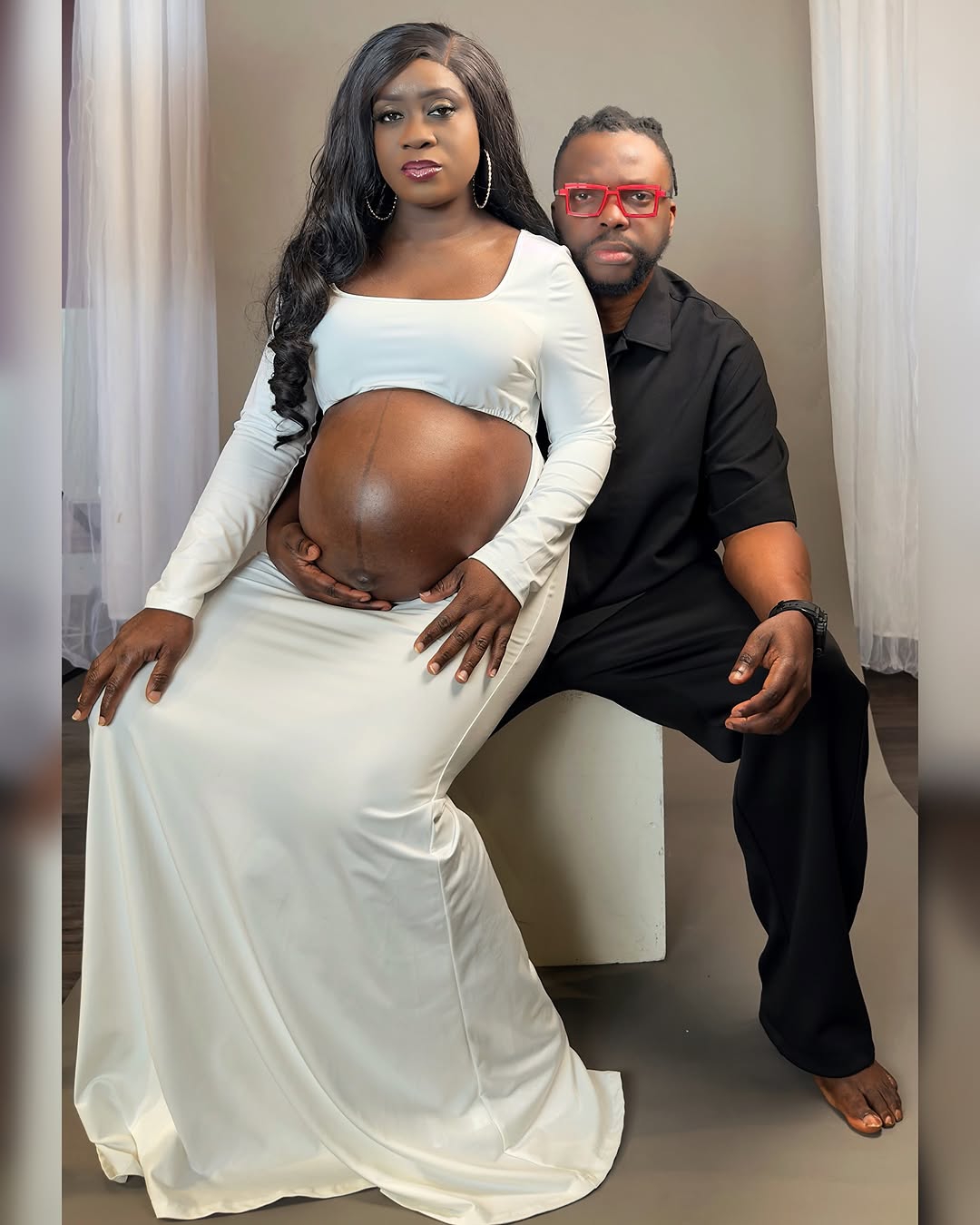 Nikki Laoye, husband welcome 1st child on 3rd wedding anniversary