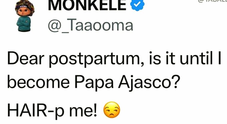 Taaooma opens up about her Postpartum struggles