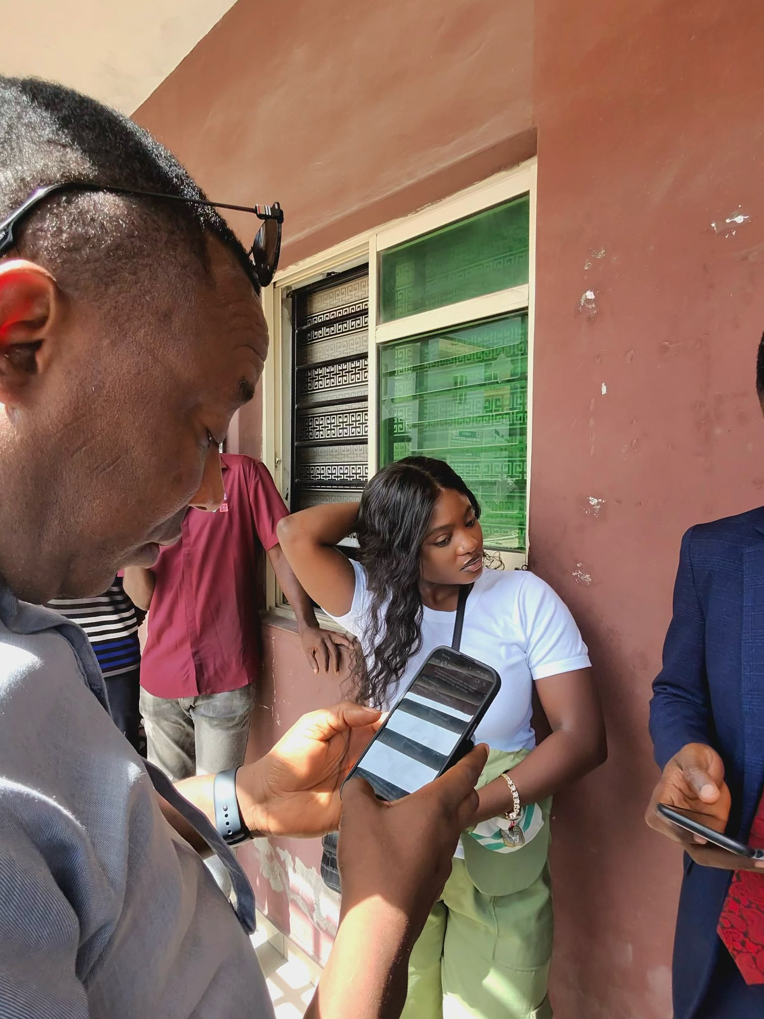 Sowore escorts Corper Raye to LGI’s office over Anti-Tinubu video