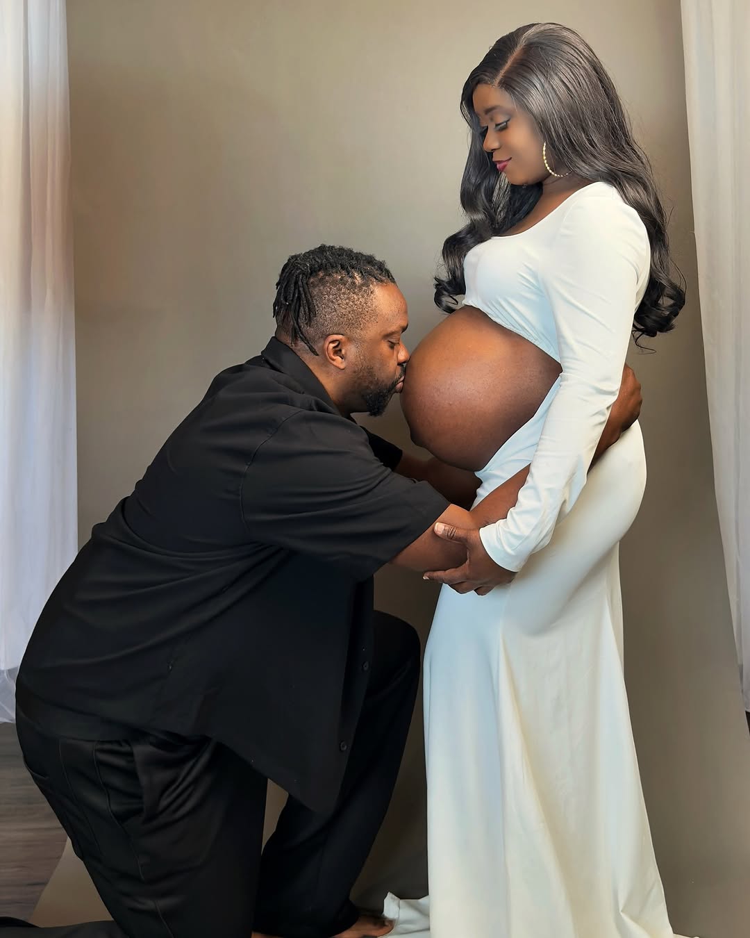 Nikki Laoye, husband welcome 1st child on 3rd wedding anniversary