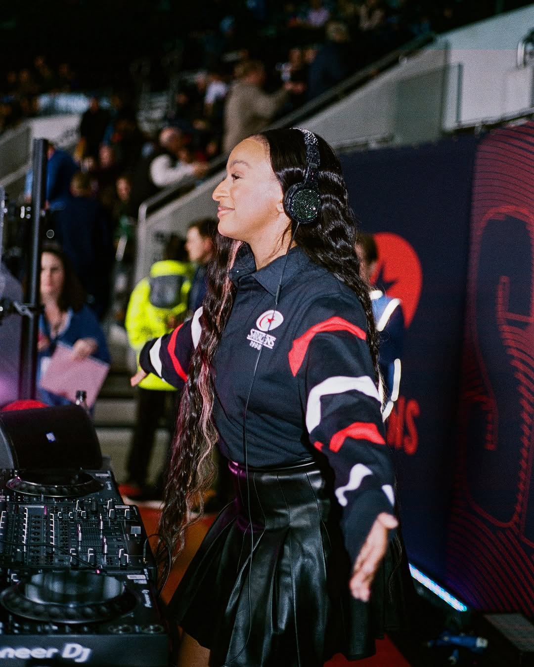 DJ Cuppy celebrates after Performing for 62,000 Fans