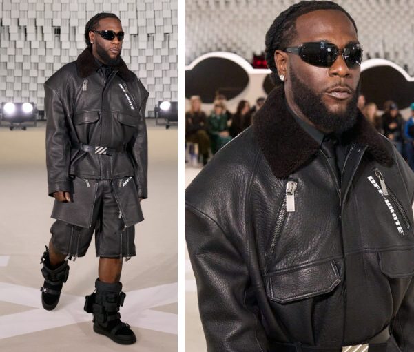 Burna Boy makes runway debut Burna Boy makes runway debut