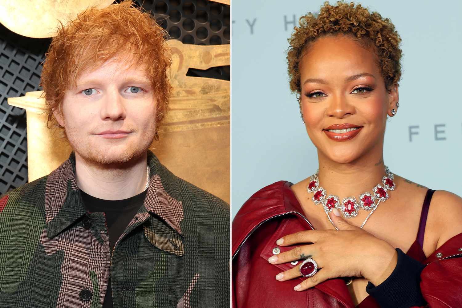 Ed Sheeran says Rihanna inspired him to write 2 of his biggest hit songs Ed Sheeran says Rihanna inspired him to write 2 of his biggest hit songs
